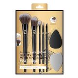 Black Gold Serisi Makyaj Fırçası ve Beauty Blender Seti