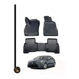 Black Gold Toyota Corolla 2019 Sedan 3D Havuzlu Paspas Kauçuk Dexa