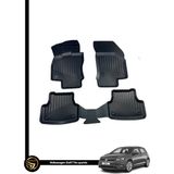 Black Gold Volkswagen Golf 7 3D Havuzlu Paspas Kauçuk Deluxe - Siyah