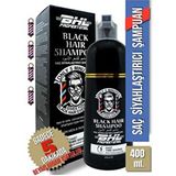 black hair shampoo siyahlaştırıcı şampuan / saç sakal beyaz kapatıcı şampuan 400ml.