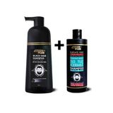 Black Haır Shampoo Ve Özel Renk Koruyucu Şampuan Paketi