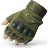 Black Hawk Askeri Tactical Kesik Destekli Pilot Eldiven - Beden: M | Renk: Haki - Yeşil