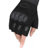 Black Hawk Pilot Eldiven - Askeri Tactical Kesik Destekli - Beden: L | Renk: Siyah - Renkli