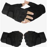 Black Hawk Strongclaw Strongclaw SC-1002 Kısa Parmak Taktik ve Outdoor Eldiveni – Dayanıklı Operasyon Modeli - Siyah