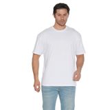Black Horn Erkek Bisiklet Yaka%100 Pamuk Oversize T-Shirt (Beyaz, S)