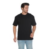 Black Horn Erkek Bisiklet Yaka%100 Pamuk Oversize T-Shirt (Siyah, S)