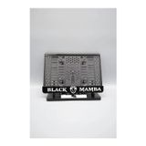 Black Mamba Siyah Pleksi Motor Plakalık