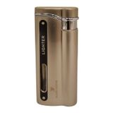 Black Martin Tek Torch Pürmüz Gümüş Metal Puro Çakmağı - TR7823