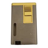 Black Martin Tek Torch Pürmüz Turkuaz-Gold Metal Puro Çakmağı - TR7792