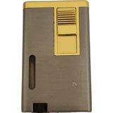 Black Martin Tek Torch Pürmüz Turkuaz-Gold Metal Puro Çakmağı