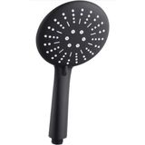 Black Matte 1. Kalite Mat Siyah Duş Başlığı - 3 Fonksiyonlu Yüksek Basınçlı El Duşu - 3 Yıl Garantili