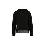 Black On Black Kapüşon Yaka Düz Sweatshırt, S, 5003025348, Siyah, kadın