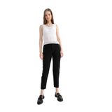 Black On Black Normal Bel Düz Paça Boyfriend Denim Pantolon, 26, 5002976840, Siyah, Kadın