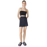 Black On Black Normal Bel Yıkamalı Mini Etek K-JOVANA, S, 5002976535, Antrasit, Kadın