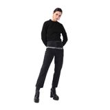 Black On Black Standart Bel Bol Paça Denim Pantolon, 27, 5002914292, Siyah, Kadın