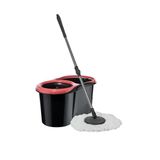 Black Otomatik Temizlik Seti Mop Paspas