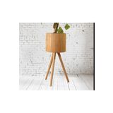 BLACK PEARL Bambu Ahşap Ayaklı Sepet/saksılık Naturel 35 Cm Ayak Boyu (20CM VEYA 39CM AYAK TALEP EDEBİLİRSİNİZ)