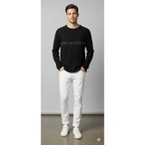 Black Project Kaşkorse Uzun Kollu Basic T-Shirt Body - Siyah - XL