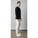 Black Project Kaşkorse Uzun Kollu Basic T-Shirt Body - Siyah