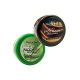 Black Red Aloe Vera Kil Yuz Maskesi 400Ml + Cikolatali Kil Maskesi 400Ml