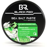 Black Red Black & Red Wax Saç Şekillendirici Wax Sea Salt Paste Deniz Tuzlu Mat Doğal Görünüm Orta Sertlik - 1 - Standart