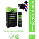 Black Red Black&Red Saç Şekillendirici Toz Wax Hacimli Ve Yarı Mat Görünüm - Semi Matte Toz Wax - 20g