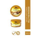 Black Red Br Kil Maskesi Anti-aging Ve Nemlendirici Yüz Maskesi Argan Içerikli Killi Yüz Maskesi - 400g
