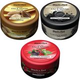 Black Red Dogal Kil Maskesi Argan, Komur, Orman Meyveli 400 Gr X 3