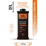 Black Red Hacim Veren Mat Saç Şekillendirici Pudra XL, 100 g | Ekstra Büyük Boy