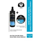 Black Red Saç Deniz Tuzu Spreyi - Sea Salt Spray & Wax Saç Şekillendirici Wax Sea Salt Pomade - 2'li Set