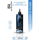 Black Red Sea Salt Curl Cream 300 ml Bukle Belirginleştirici Elektriklenme Karşıtı Saç Kremi