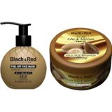 Black Red Siyah Noktalara Karsi Soyulabilir Gold Yuz Maskesi 250 Ml Ve Killi Yuz Maskesi 400 Ml