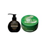 Black Red Siyah Noktalara Karsi Soyulabilir Siyah Yuz Maskesi 250Mll Ve Killi Yuz Maskesi Aloe Vera 400 Gr