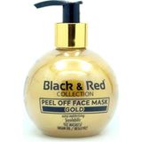 Black & Red Soyulabilir Yüz Maskesi Gold 250 ml Besleyici Özellikli Argan Yağlı