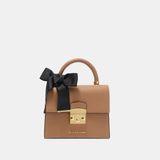 Black Ribbon Queen Midi Camel Omuz Çantası