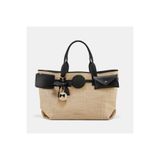 Black Ribbon Vera Maxi Tote Bag - Kadın Omuz ve Plaj Çantası