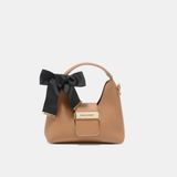 Black Ribbon Victoria Mini Camel Omuz Çantası