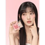 Black Rouge 3 Renkli Balm Allık & Highlighter Palet DW01 Strawberry (Pembe) - Krem Yapıda 15 gr Canlandırıcı