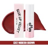 Black Rouge Kadife Yapılı Mat Ve Pigmentli Kalıcı Tint Ruj ve Allık CB12 Modern Brown (Kahve) - 2.3 gr