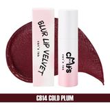 Black Rouge Kadife Yapılı Mat Ve Pigmentli Kalıcı Tint Ruj ve Allık CB14 Cold Plum (Koyu Bordo) - 2.3 gr