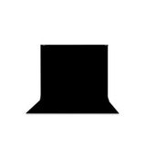 black screen-siyah fon perde (3x6m)-% 100 PAMUK