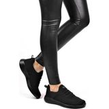 Black Sea 562 Kadın Erkek Spor Ayakkabı Günlük Aqua Sneakers - Siyah