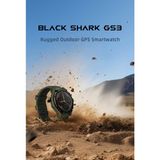 Black Shark Gs3 Outdoor Gps 50MT Suya Dayanıklı Akıllı Saat 21 Gün Pil Ömrü - Haki
