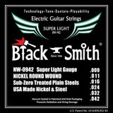 Black Smith NW0942 Elektro Gitar Tel Seti Nikel
