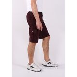 Black Steel 7000 Bordo Yanları Korgo Cepli Gabardin Erkek Şort