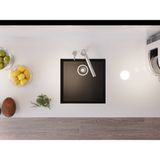 Black Stone Palmira 44X44 Granit Evye - Siyah