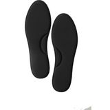 Black Vein Memory Foam Yumuşak Ayakkabı Tabanlığı, Akıllı Hafızalı Spor Tabanlık, Ayakkabı Iç Tabanı - Siyah - 41