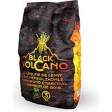 Black Volcano Dumansız Kokusuz Ithal Odun Kömürü Mangal Şömine ve Soba 3 kg - Siyah - 1 Adet