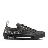 Black & White Oblique B23 Low Top Sneakers