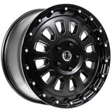Black Wolf 18 inç 5*130 ET55 Mat Siyah Karavan Jant Takımı (J-6196)